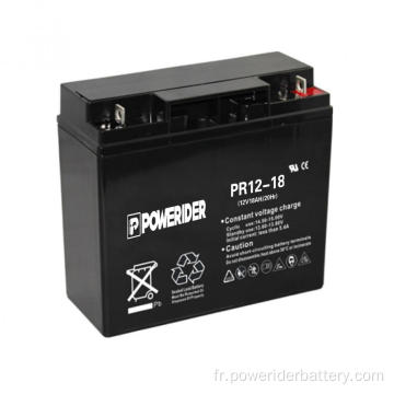 Batterie de hautes hautes de plomb 12V 18Ah